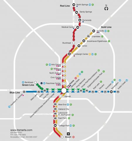 MARTA-Rail-System-Map - Atlanta Championship Game